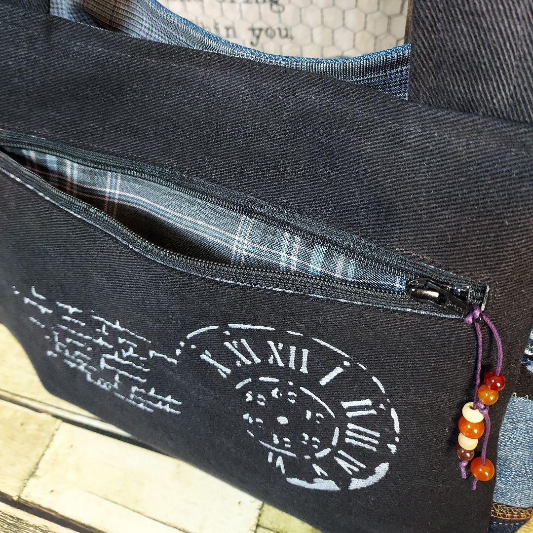【MINMI】刺繍デニムバック　No.656