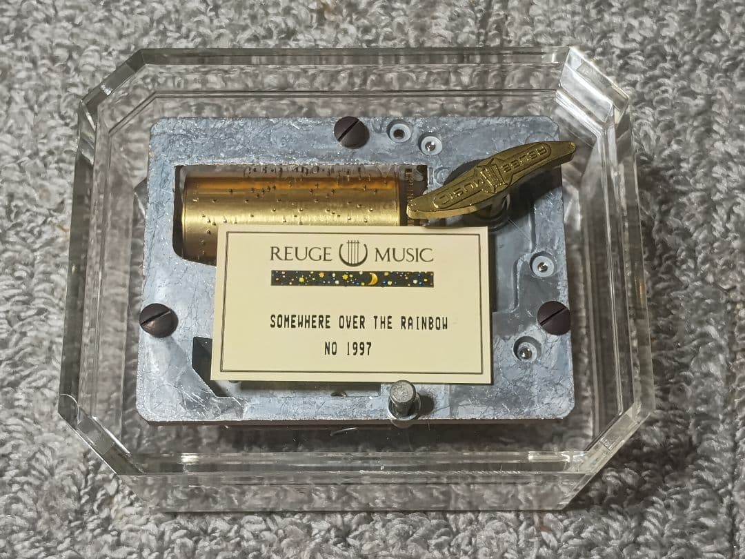 REUGE リュージュ オルゴール オーバー・ザ・レインボー