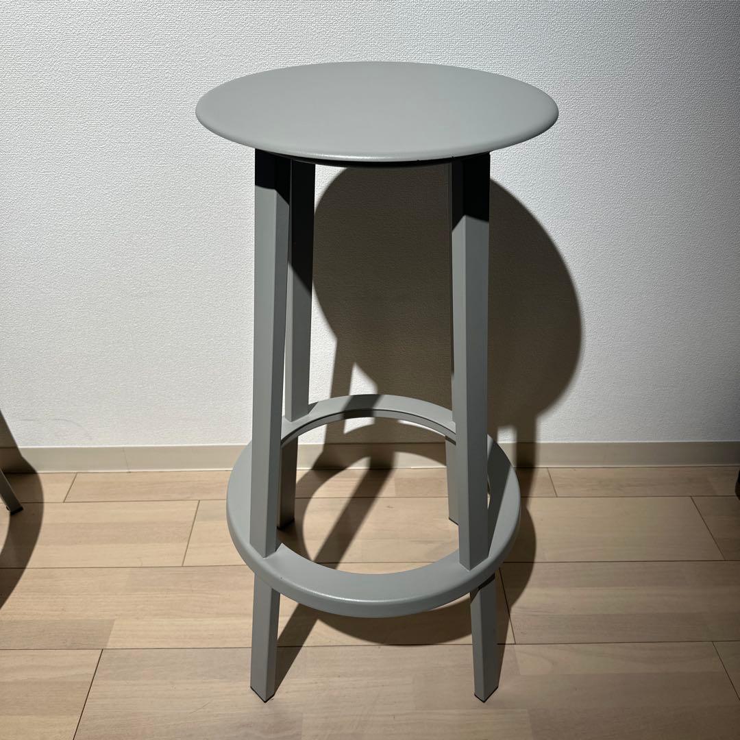 HAY リボルバースツール　グレー