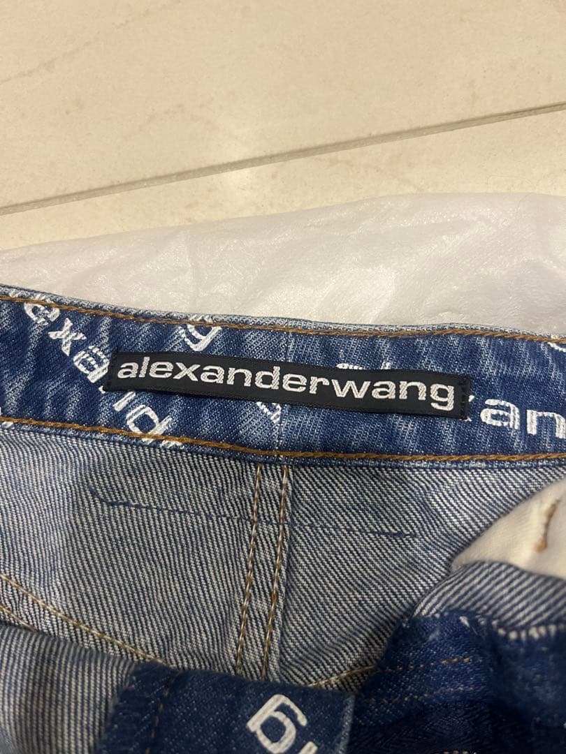 【最終値下げ】Alexander wang ショートデニム ショートパンツ