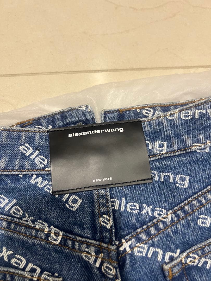 【最終値下げ】Alexander wang ショートデニム ショートパンツ