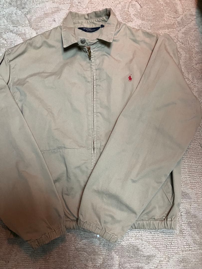 ラルフローレン短丈スイングトップMアメリカ製