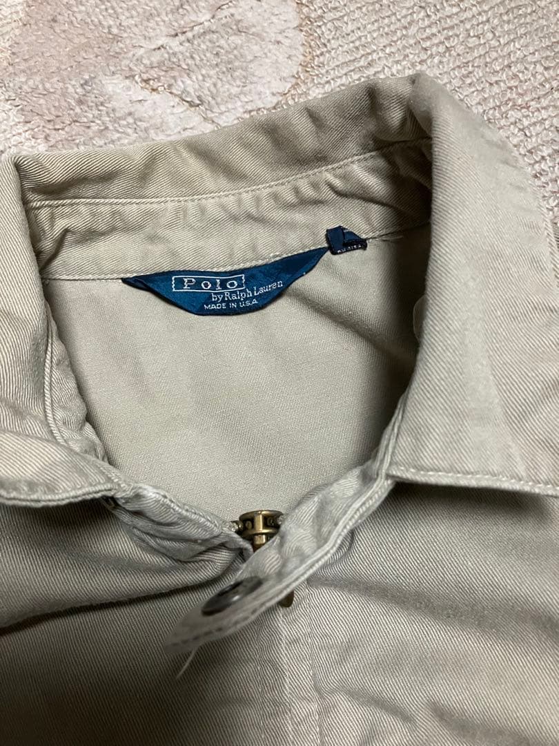 ラルフローレン短丈スイングトップMアメリカ製