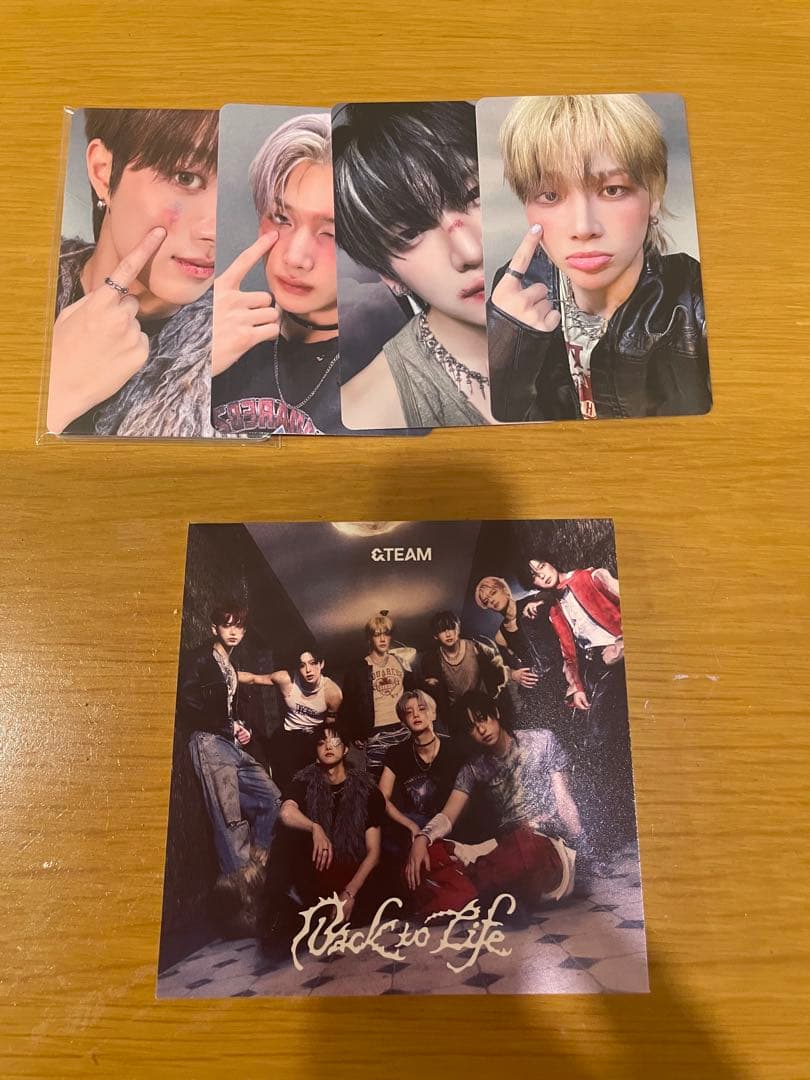 &TEAM KR 1st Mini Albumお見送り会参加券12形態フルセット