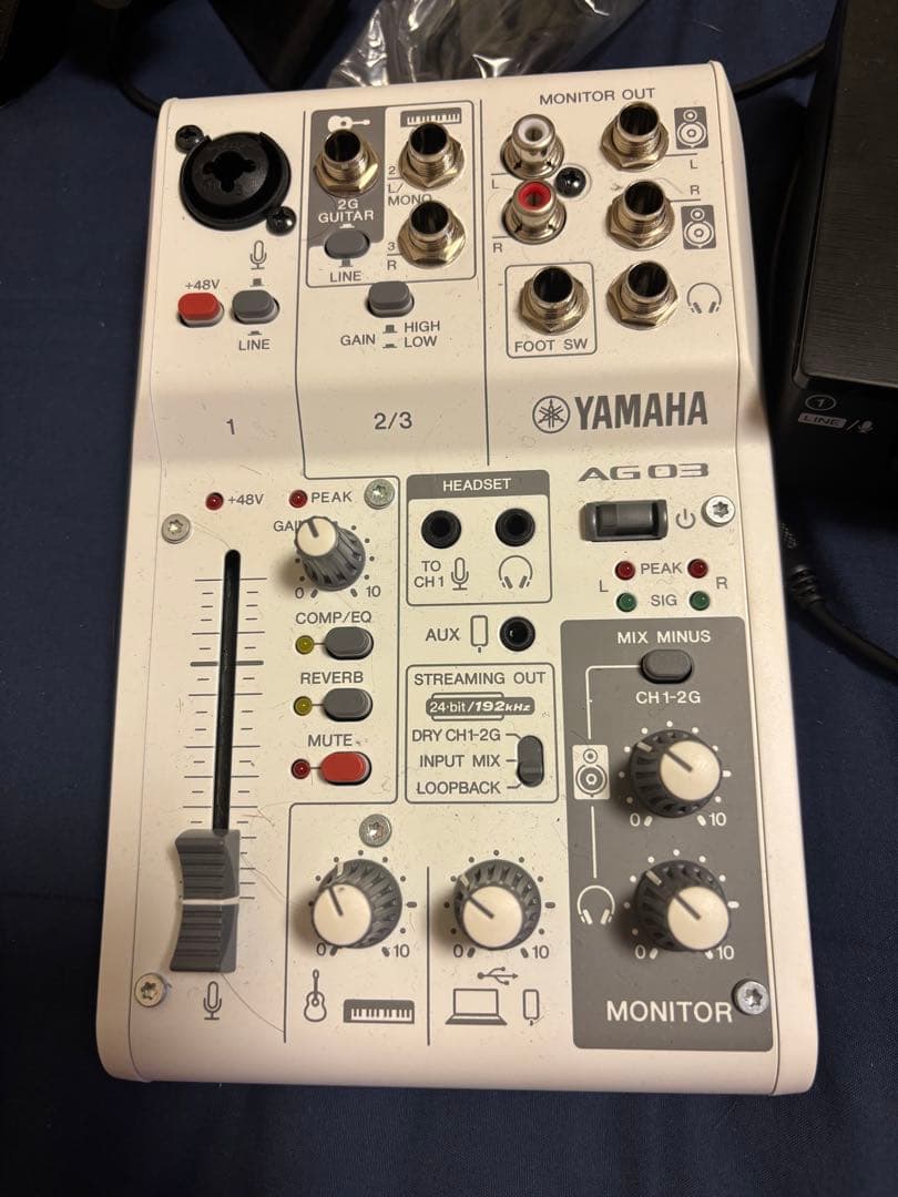 値下げ不可 Yamaha AG03 オーディオインターフェイス