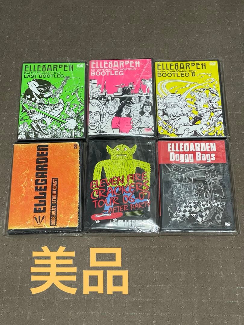 ELLEGARDEN DVD６枚セット