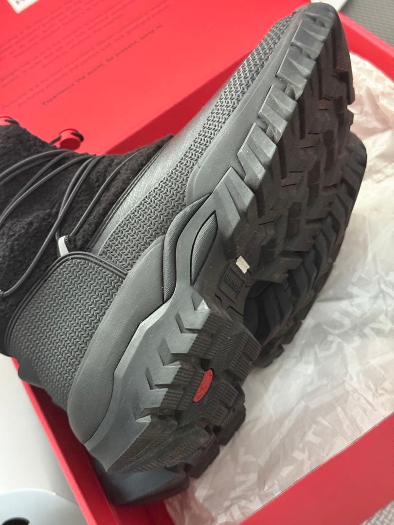 HUNTER スノーブーツ ブラック　UK6 25cm