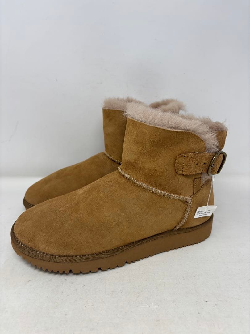 A1766 AKAISHI 寒さ和らぐ楽々ムートン ムートンブーツ