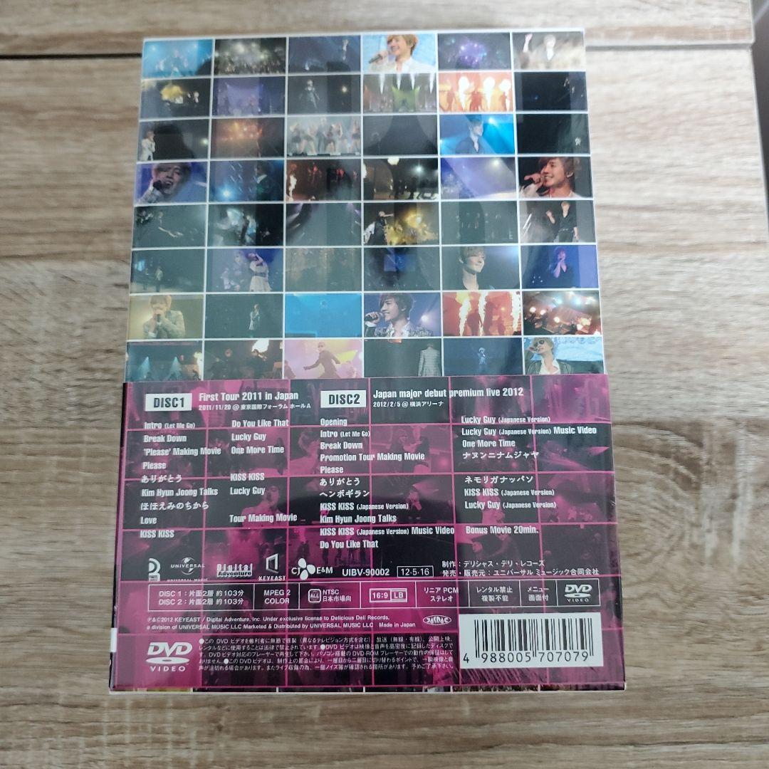 キムヒョンジュン FIRSTIMPACT DVD 初回限定盤2枚組 SS501