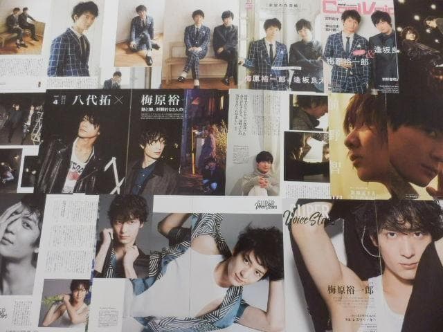 切り抜き◆梅原裕一郎 204ページ(声優)即購入OK♪】メルカリ出品中♪