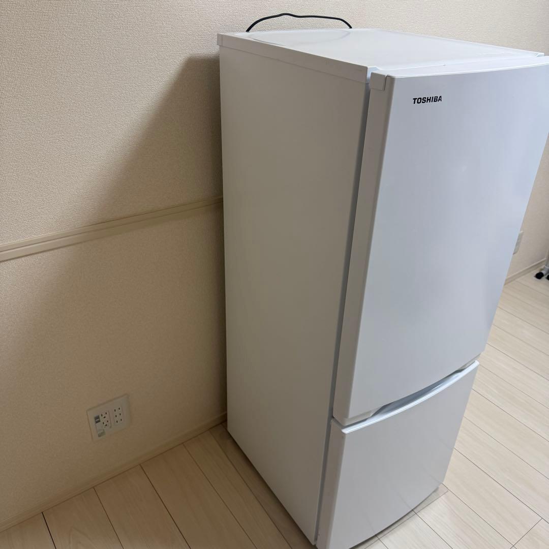 TOSHIBA 2023製現行モデル冷蔵庫 153L