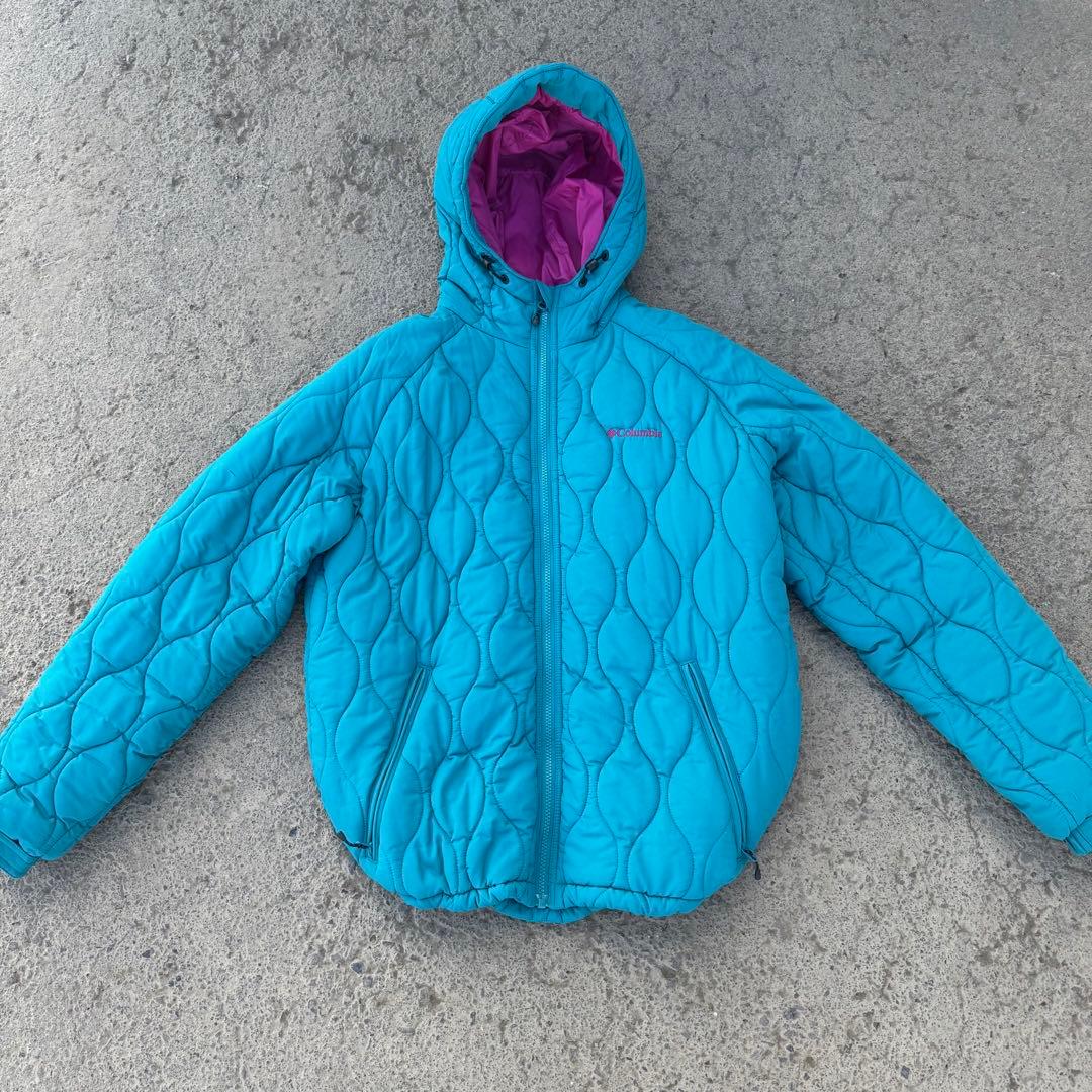 希少Colombia hooded puffer jacket ダウンジャケット