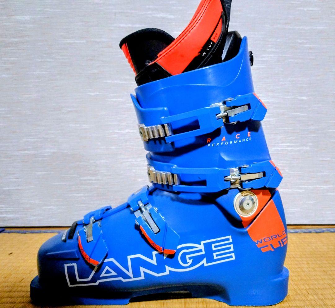 LANGE WORLD CUP 130 スキーブーツ 青