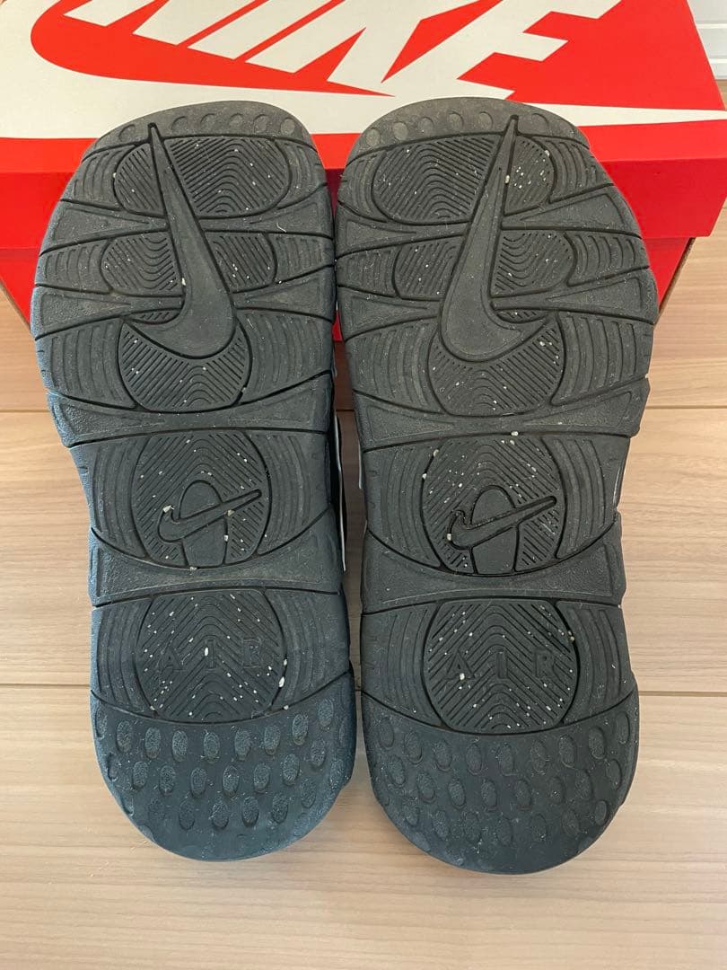 靴 29cm Nike Air More Uptempo Slide \"Black\"