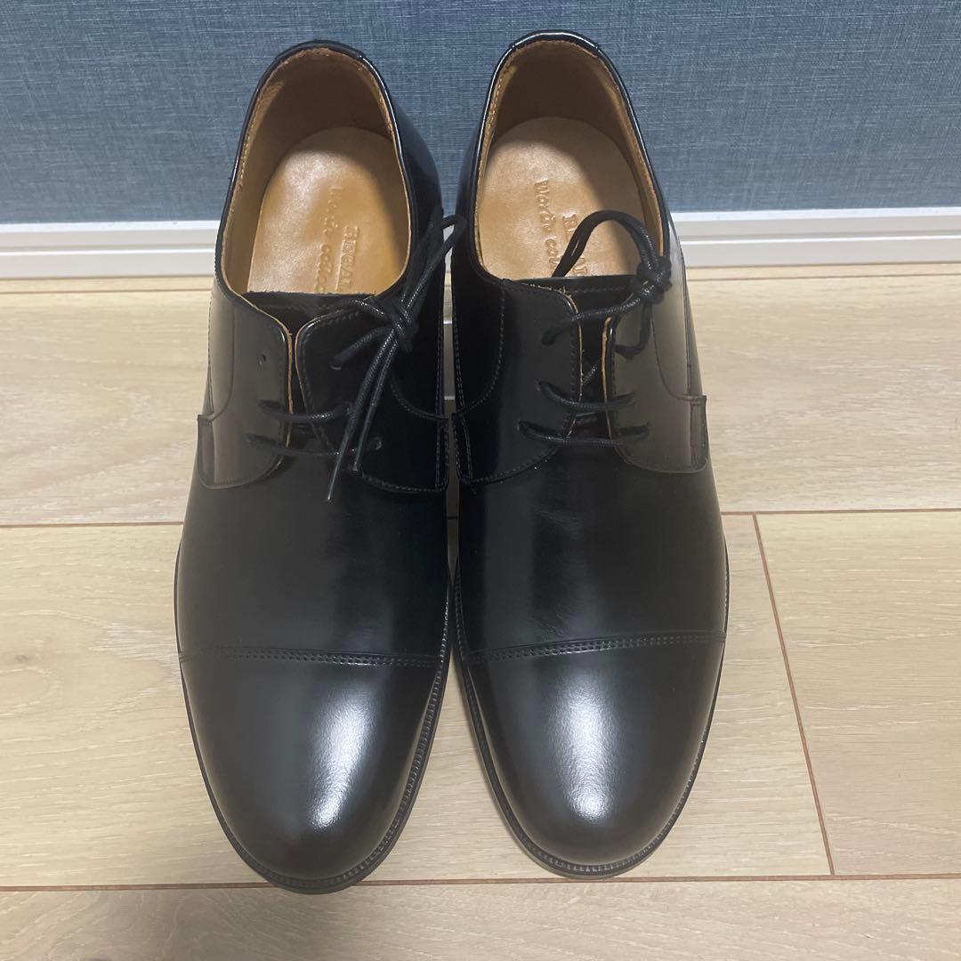 新品未使用 REGAL ビジネスシューズ ストレートチップ 冠婚葬祭 25.5