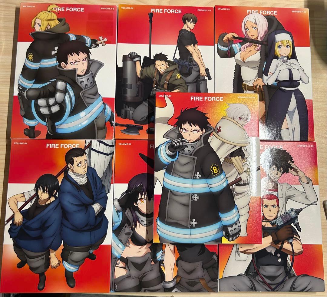 炎炎ノ消防隊 DVD 7巻まで
