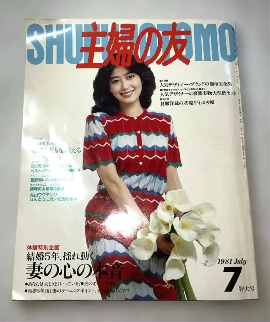 昭和レトロ【1981年7月1日発行】第65巻第7号通算785号主婦の友7月特大号