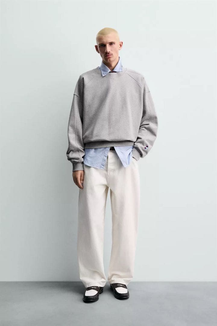 Champion × ZARA コラボ スウェット M