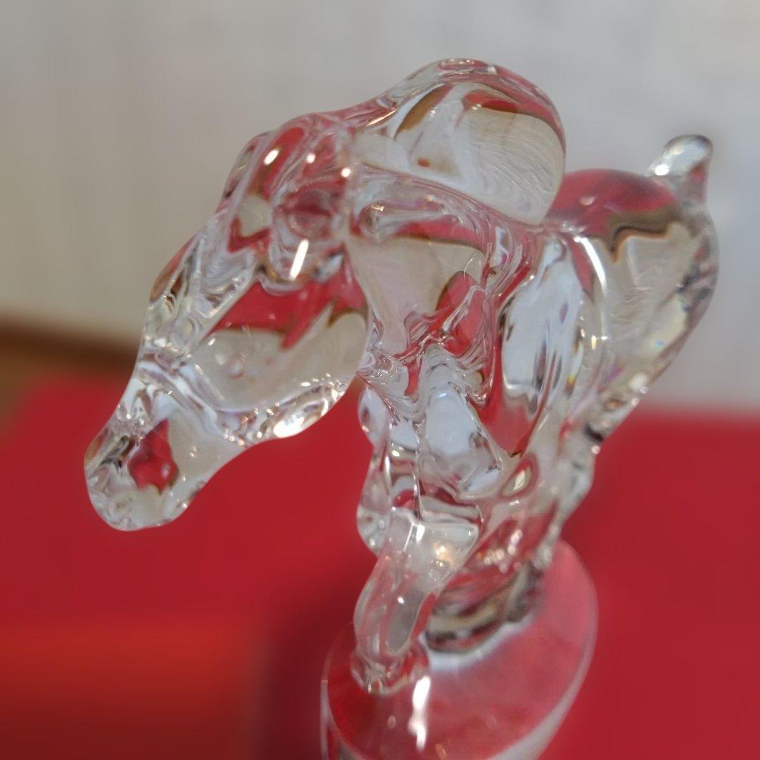 Baccarat　クリスタル製 馬の置物