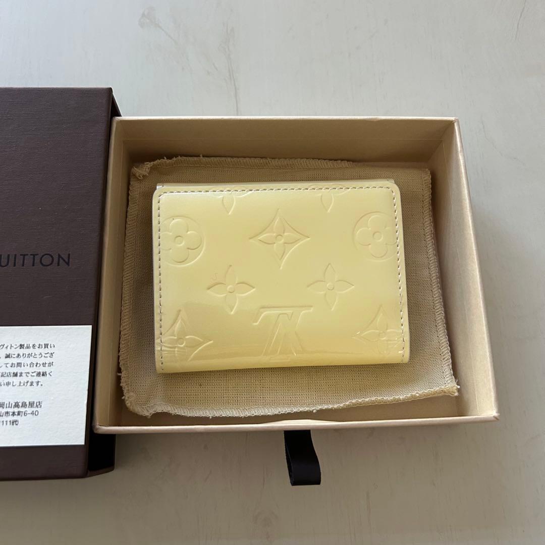 年末セール❗️ルイヴィトン ヴェルニ ラドロー ケース イエロー