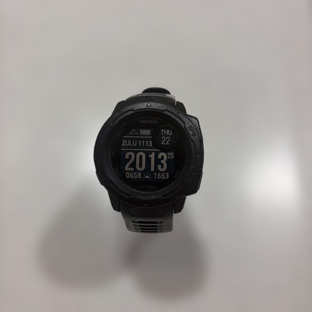 動作品　GARMIN Instinct Tactical Edition