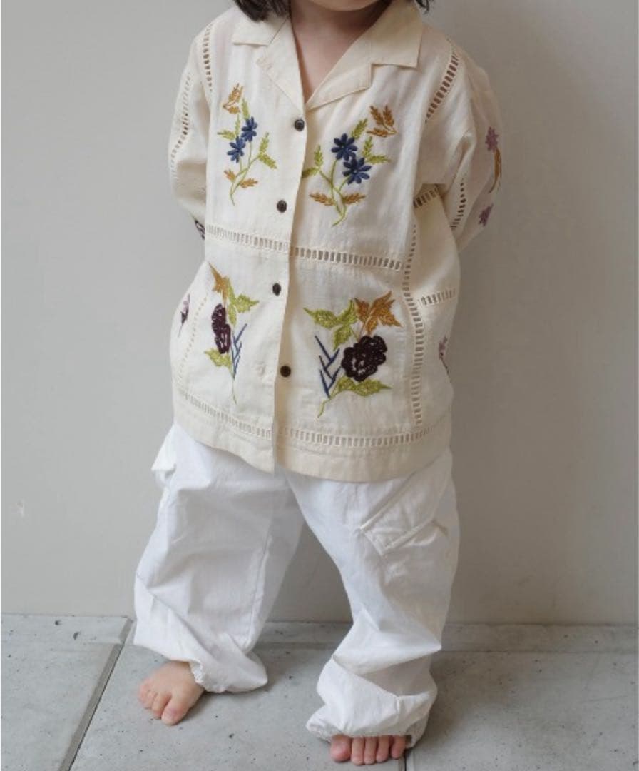 Embroidery Patchwork Shirts（KIDS）