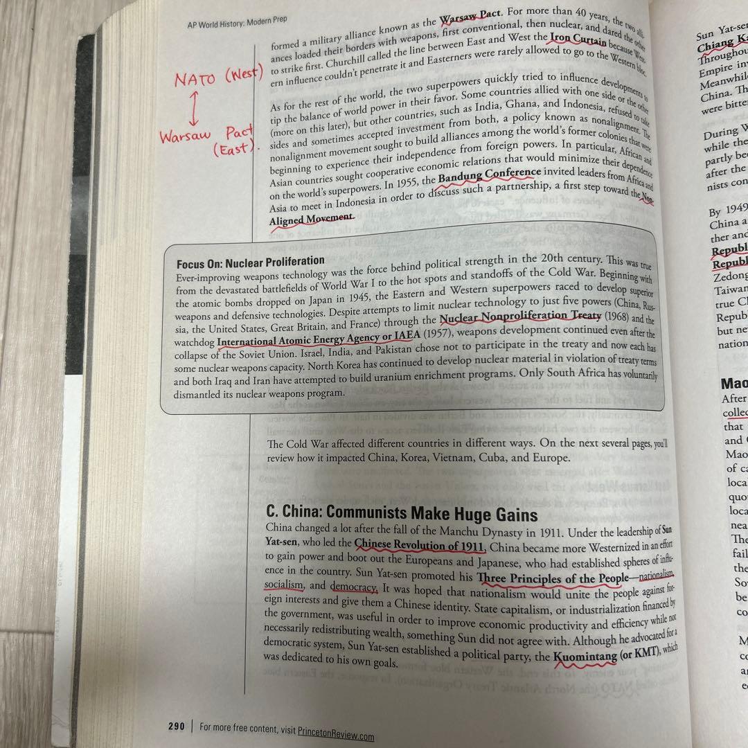 洋書 AP WORLD HISTORY: MODERN PREMIUM Prep