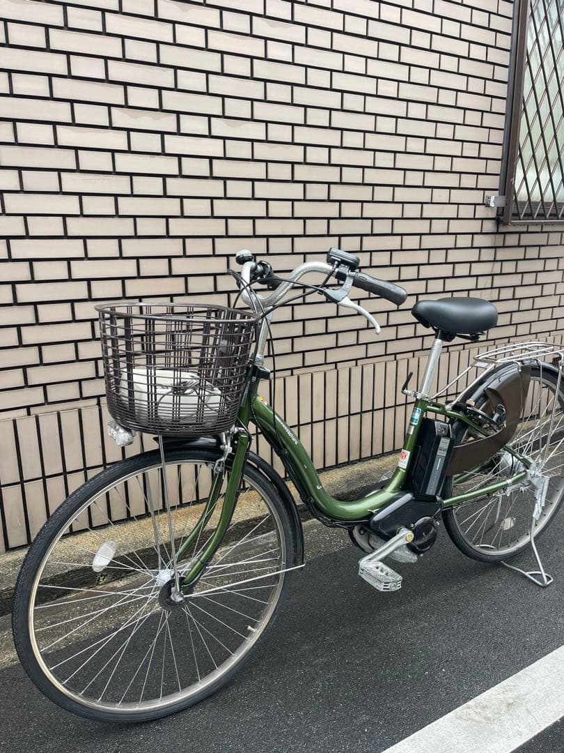 8.9ahヤマハ電動アシスト自転車26インチです。