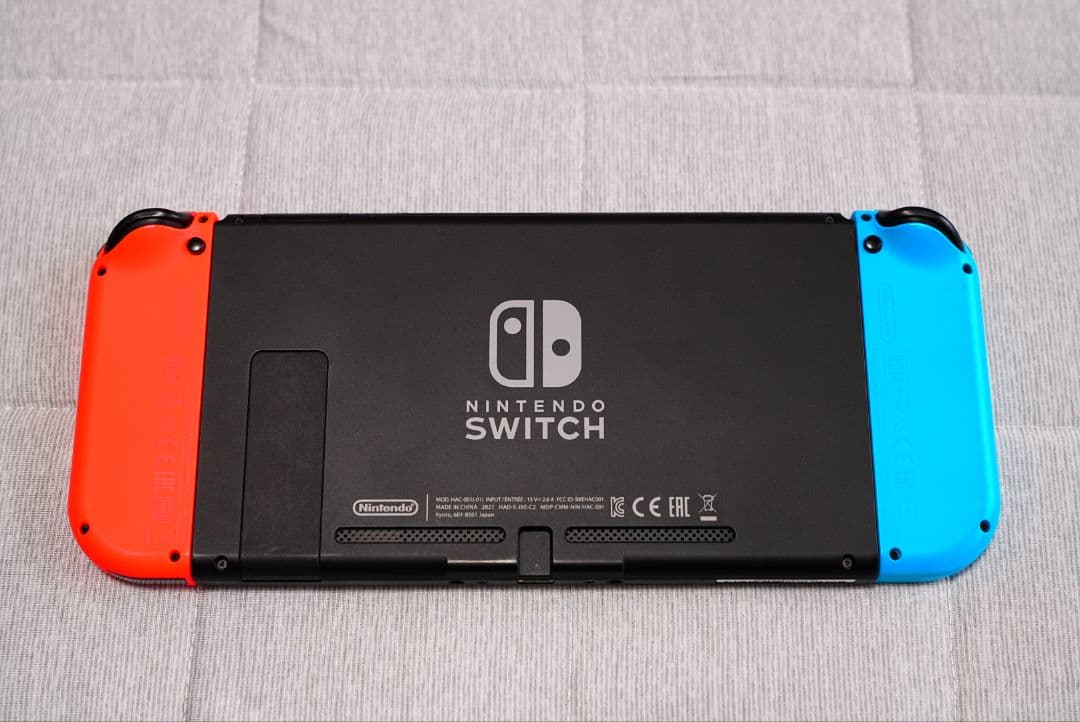 【美品】Nintendo Switch 青/赤 本体 HAD-S-KABAA