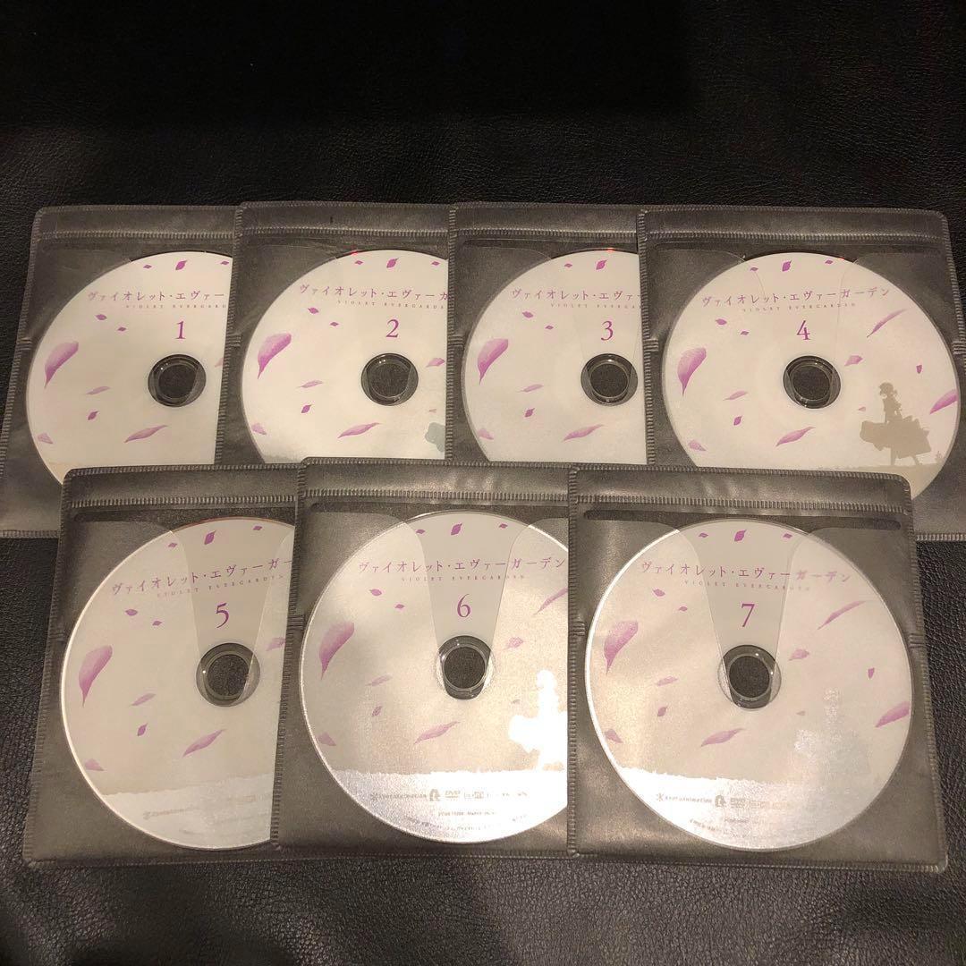 ヴァイオレットエヴァーガーデン 全7巻【レンタル落ち】DVD