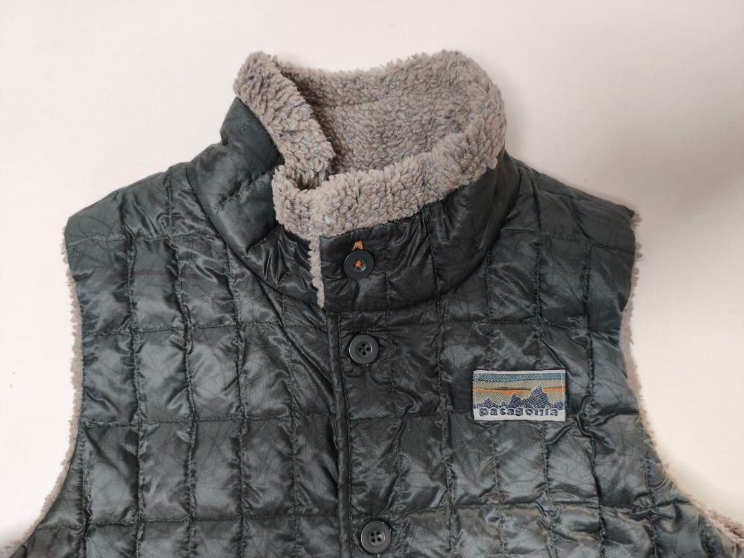 程度　極上　パタゴニア リサイクルコレクション リバーシブルベスト