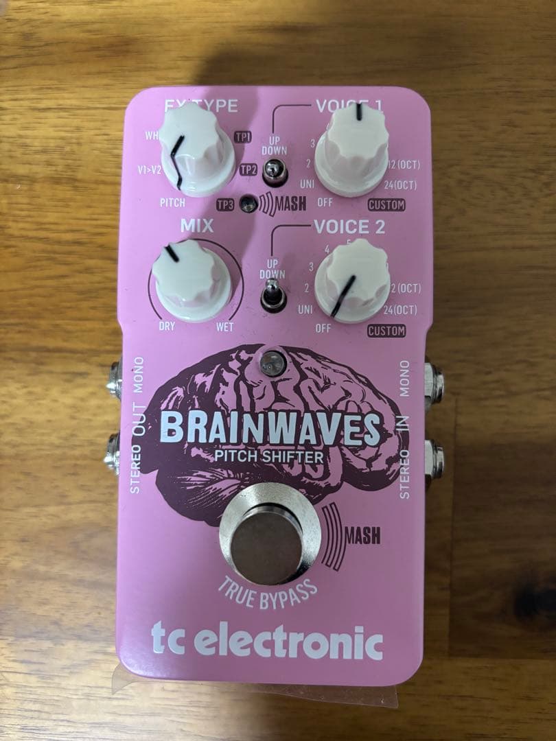 ギター tc electronic Brainwaves Pitch Shifter