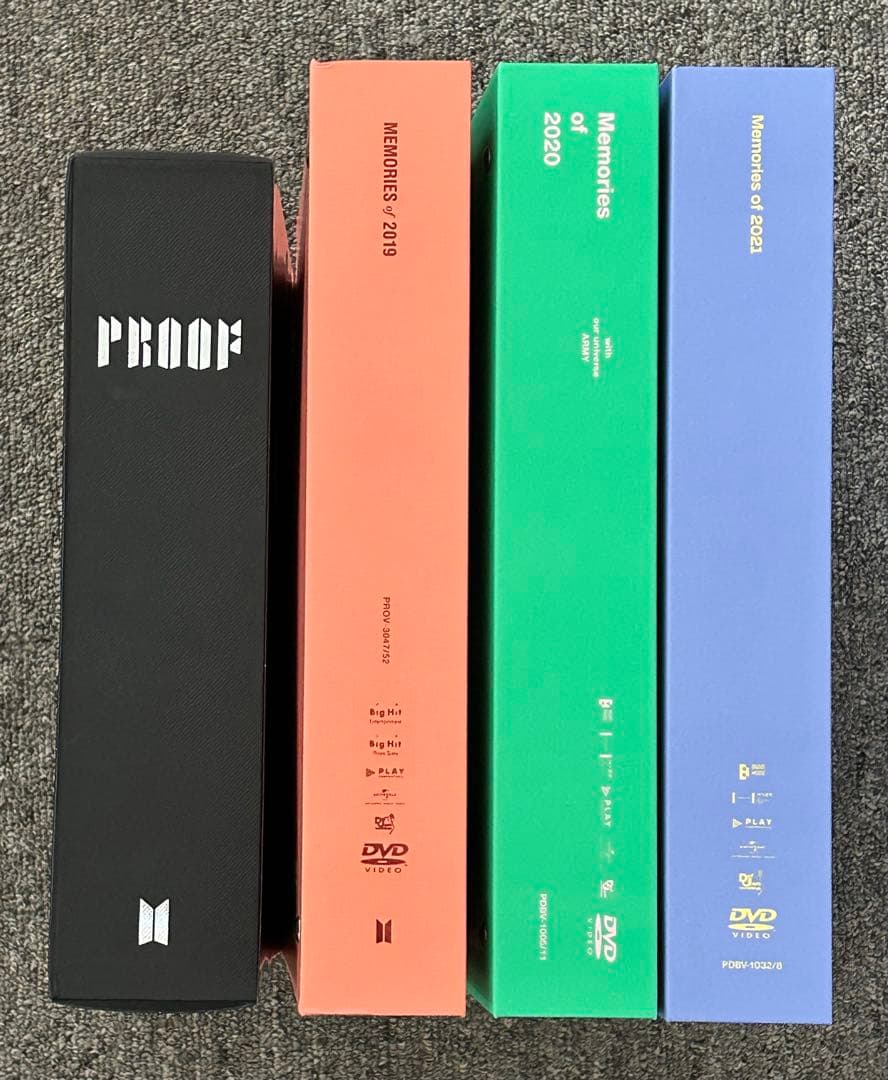 BTS MEMORIES 2019〜2021 DVD PROOF CD