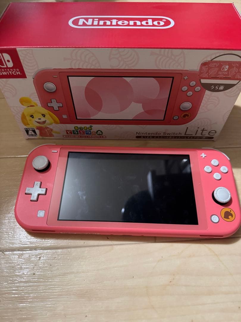 Nintendo Switch Lite 本体あつまれ どうぶつの森ピンクしずえ
