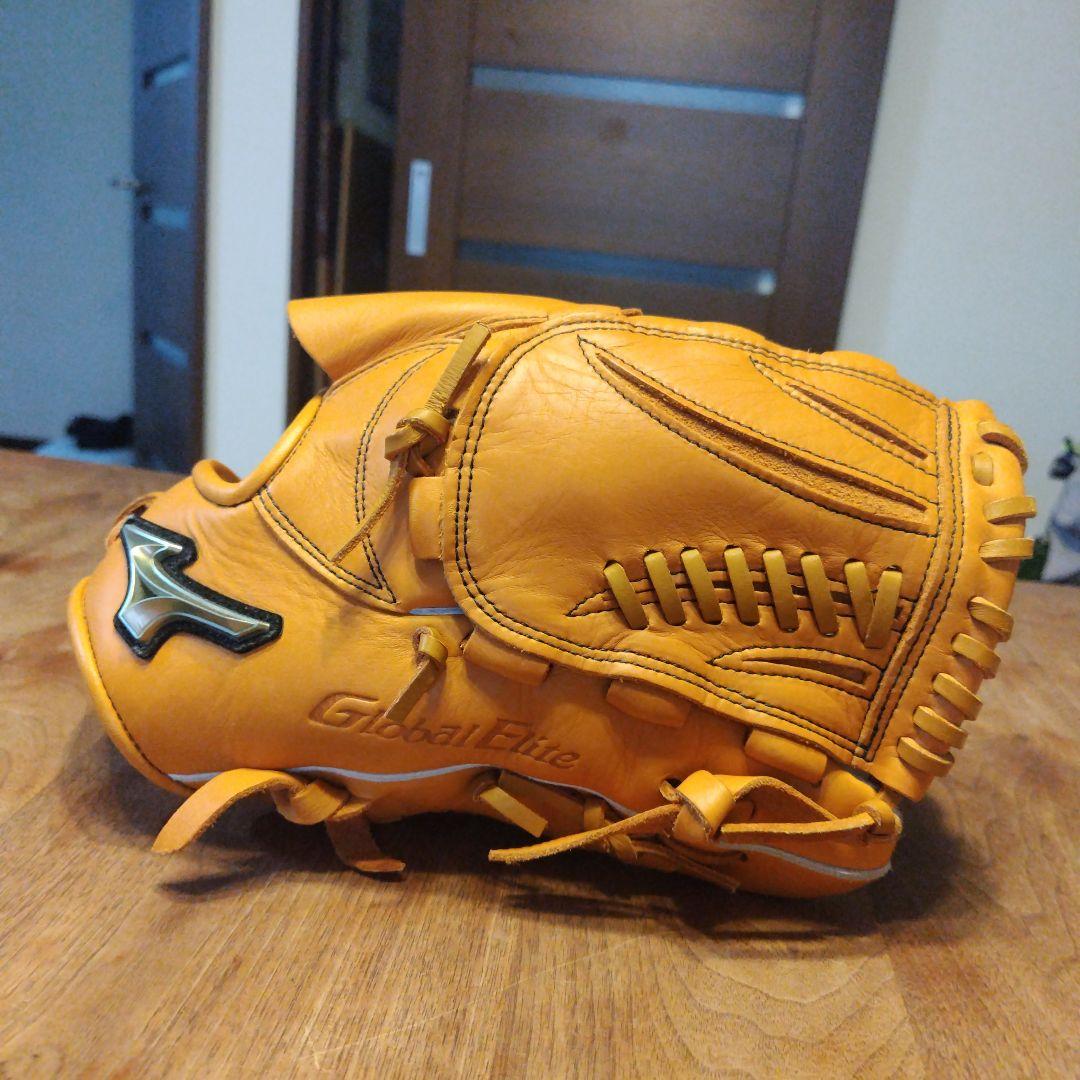 ミズノ軟式グローブ　グローバルエリート　Hselection SIGNA右投手用