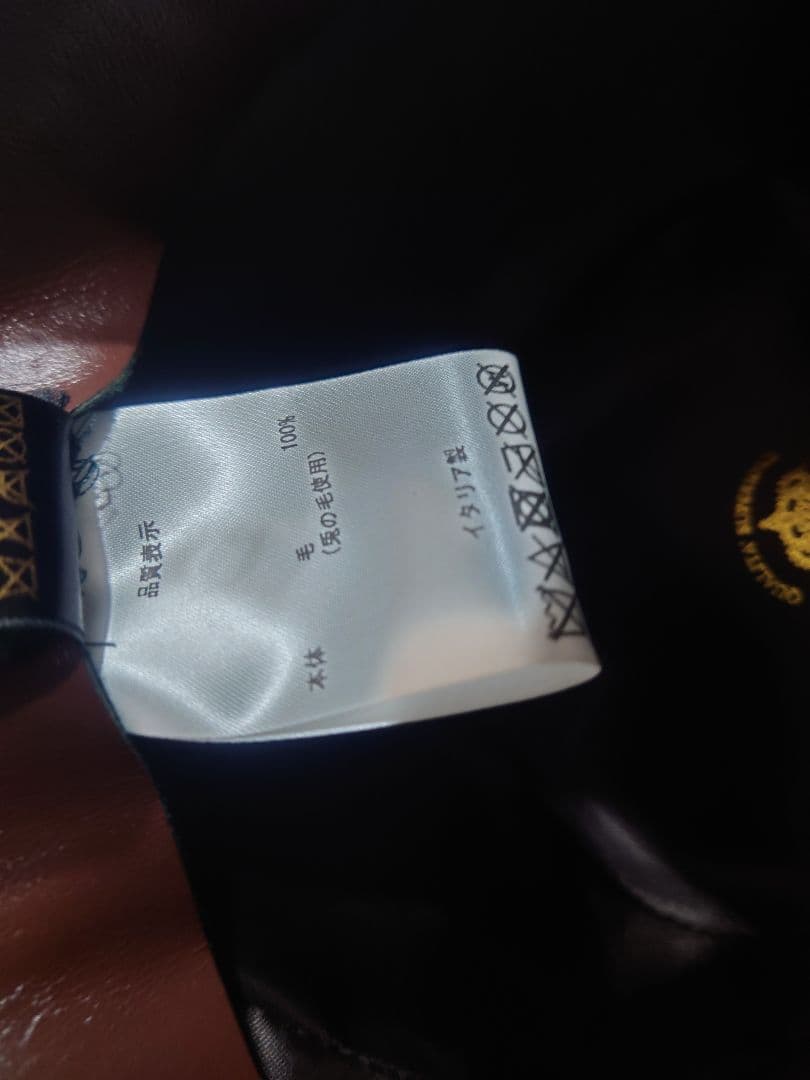 ボルサリーノ　made in ITALY　ラビットファーフェルトハット ブラウン