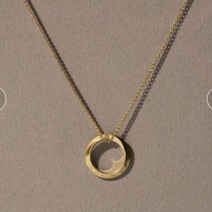 【Jouete 】ジュピター リング ネックレス ゴールド　リング型 サークル