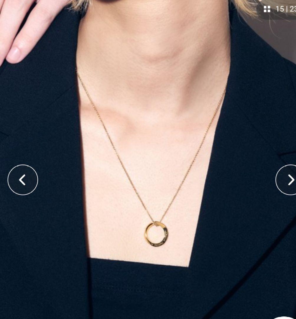 【Jouete 】ジュピター リング ネックレス ゴールド　リング型 サークル