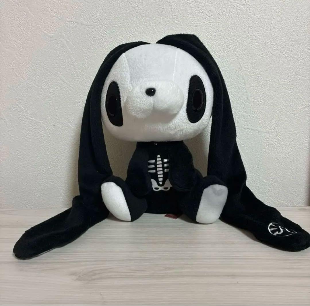 チャックスGP XL汎用うさぎぬいぐるみ ぬいぐるみ ハロウィン商戦 骸骨