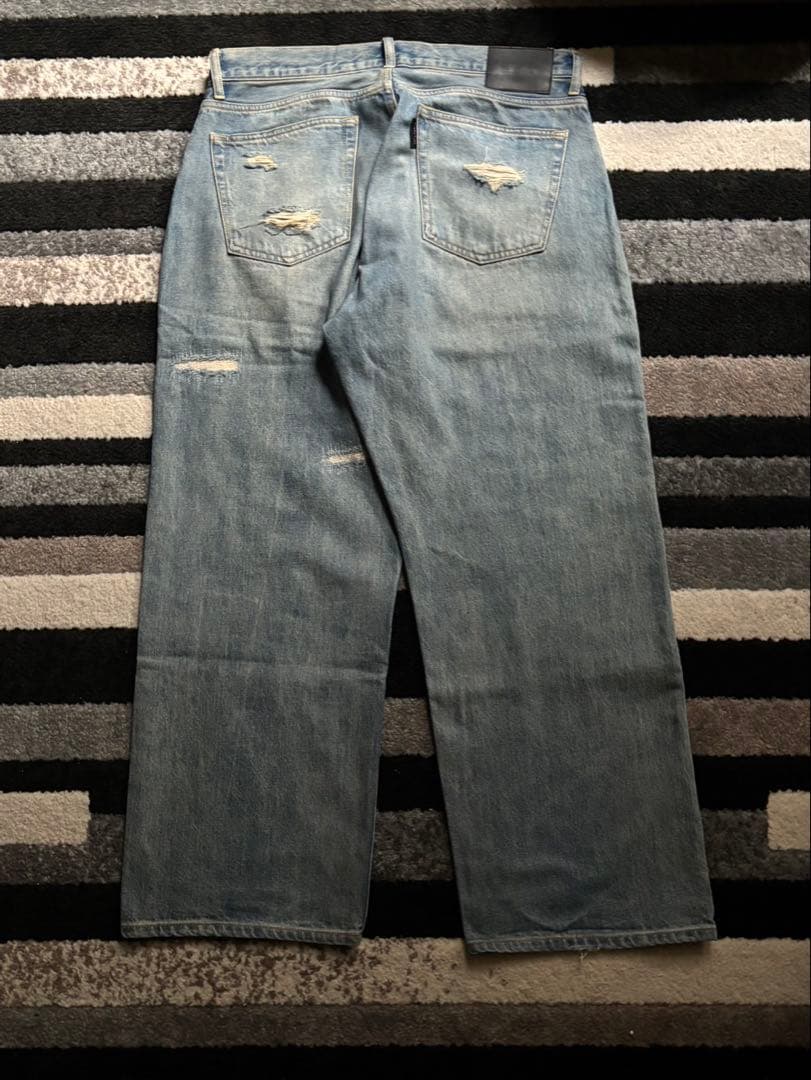 FLAGSTUFF BORO BAGGIE DENIM PANTS Lサイズ