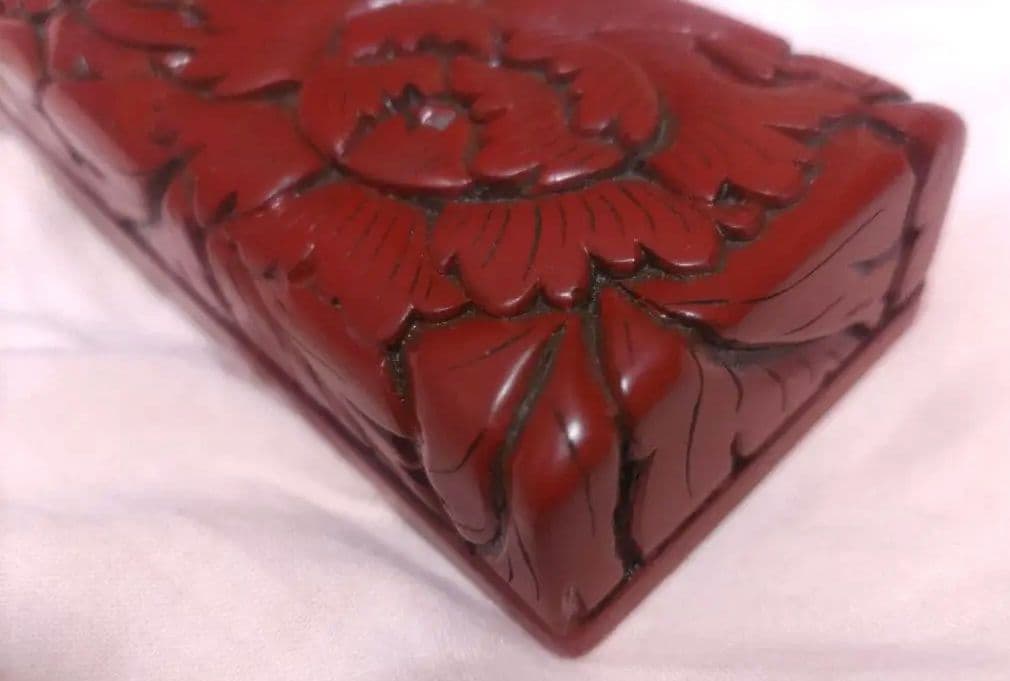 専用　　木彫り堆朱(きぼりついしゅ) 新潟村上伝統工芸品