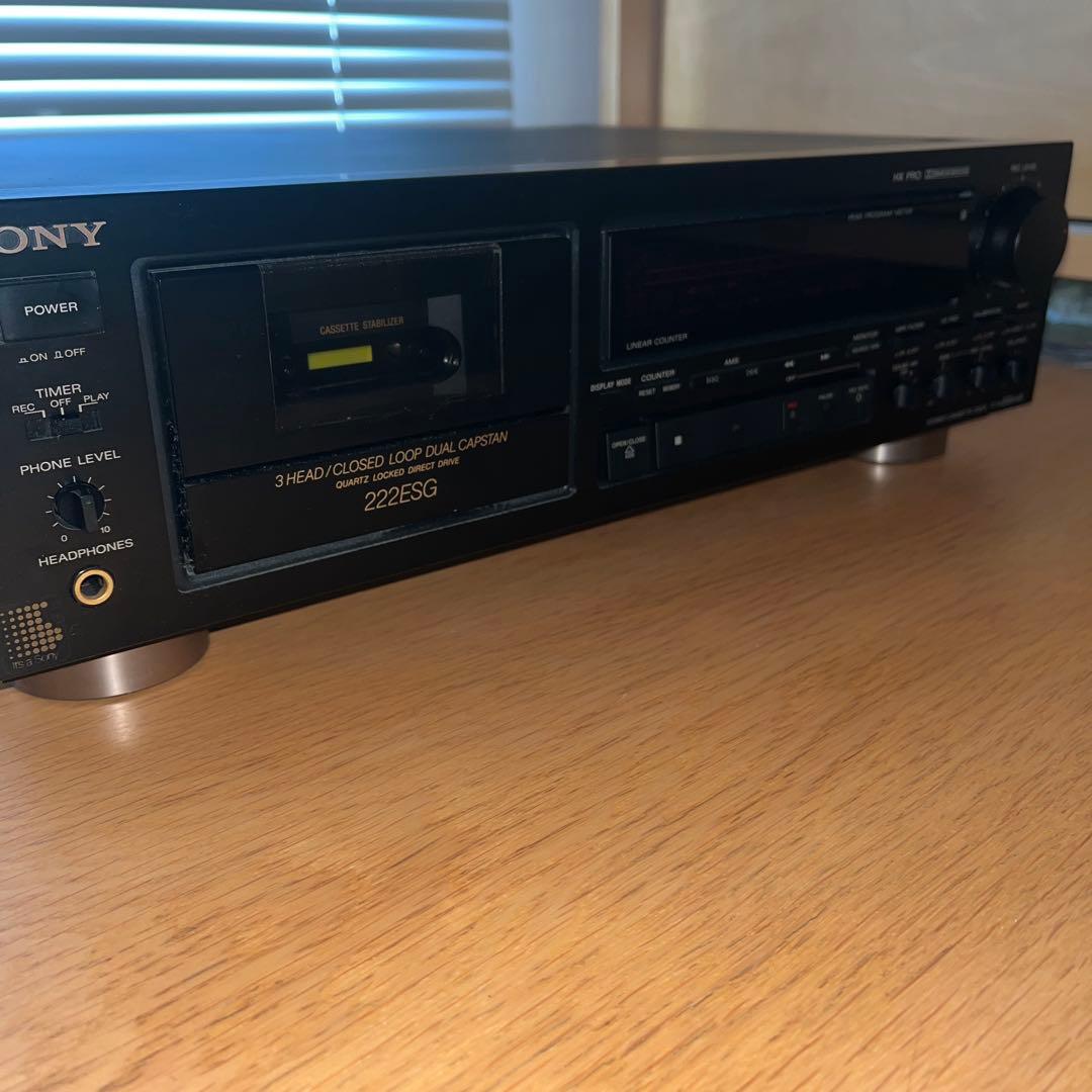 SONY カセットデッキ TC-K222ESG