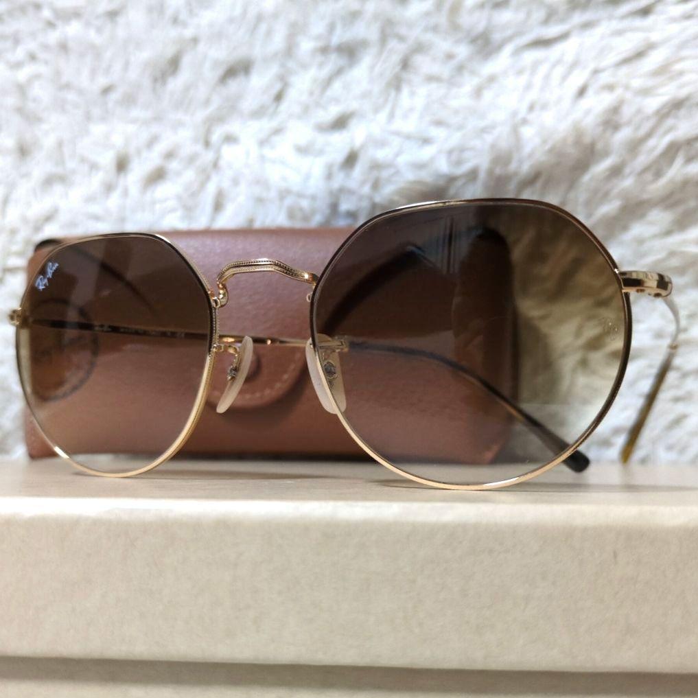 極美品 ケース付 Ray-Ban RB3565 001/51 グラデ サングラス