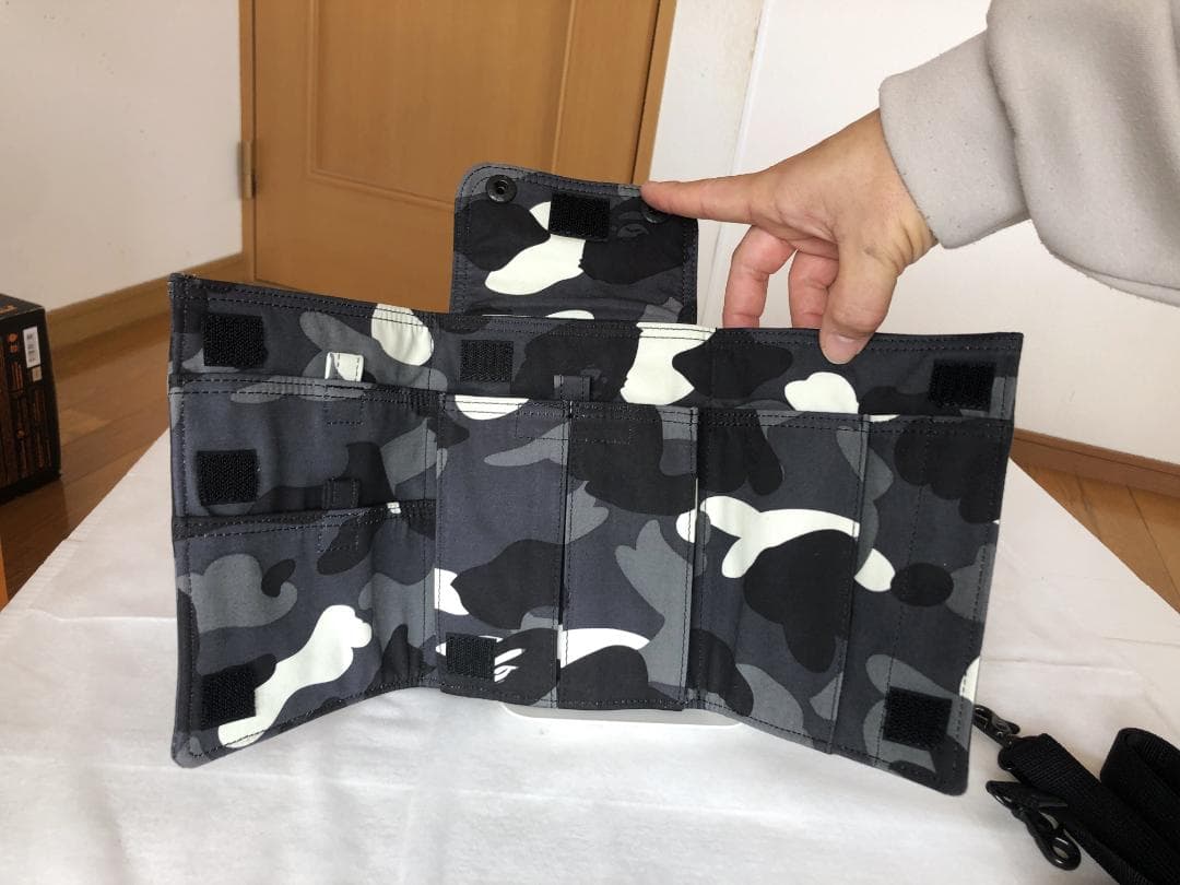 激美品　ポーター　エイプ　CITY　ショルダー　バッグ　ウエスト　ポーチ　迷彩