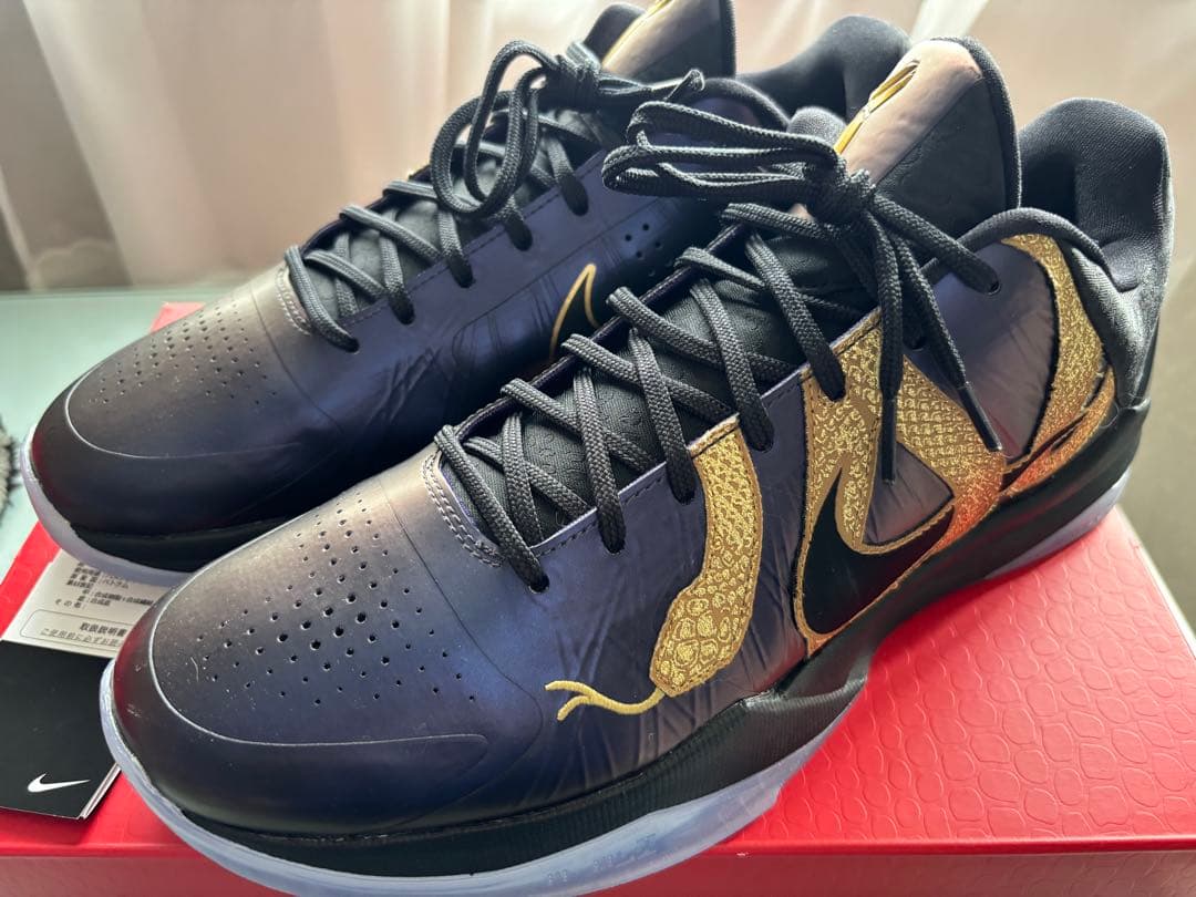 美品 NIKE kobe5 コービー5プロトロ Eggplantナイキ