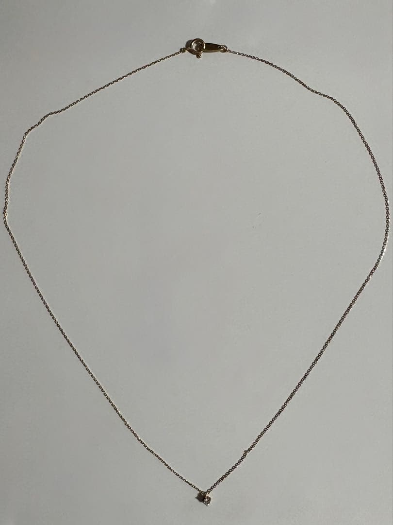 ete K10 ダイヤモンド ネックレス