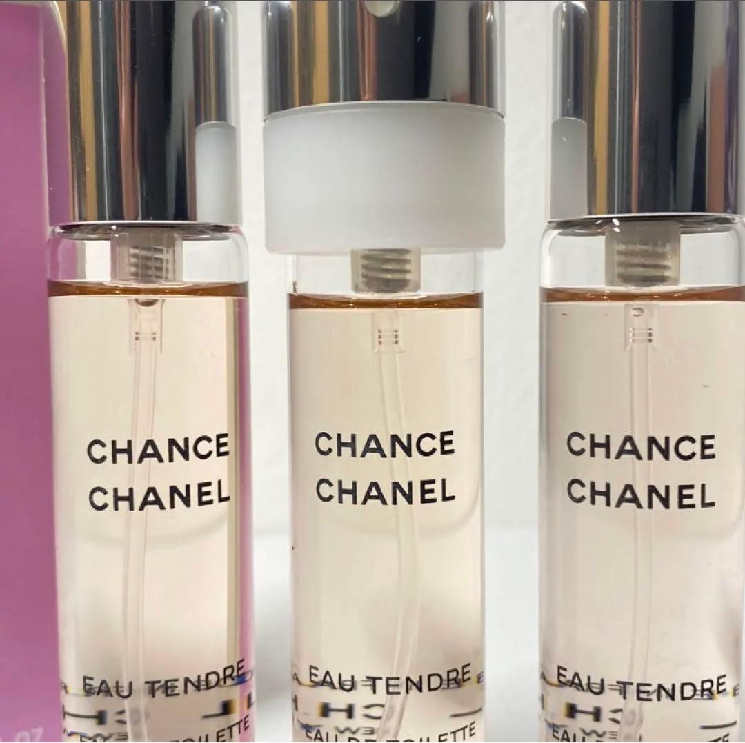 未使用 CHANEL チャンス ツイスト&スプレイ リフィル 3本 香水