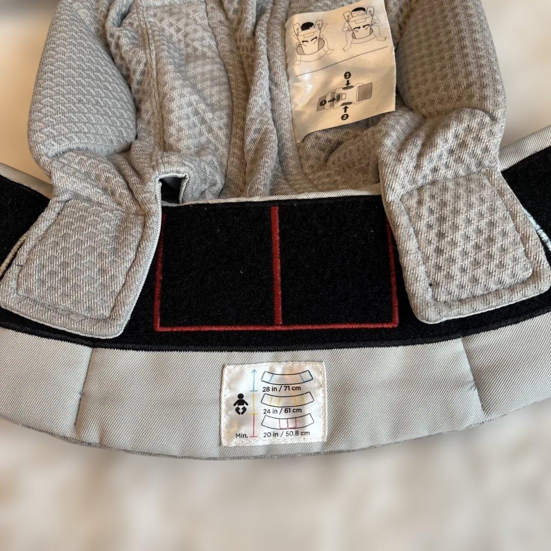 エルゴベビー オムニブリーズ 抱っこ紐 メッシュ パールグレー　ergobaby