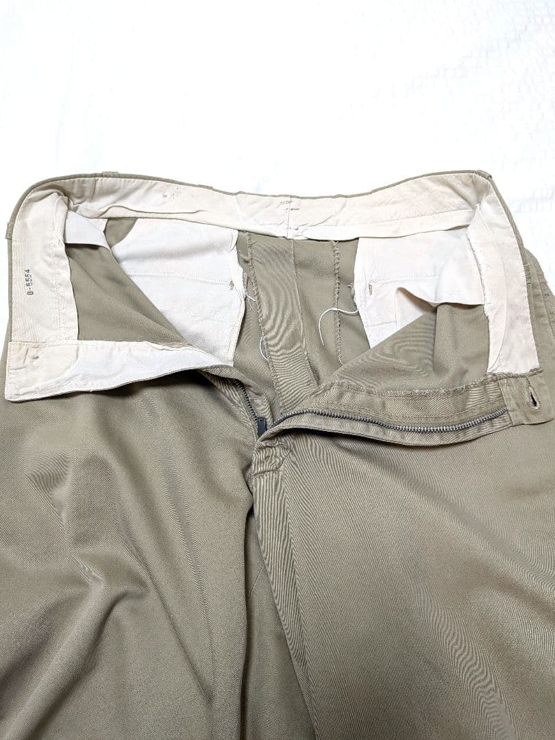 U.S.ARMY 60s ヴィンテージ チノトラウザーズ 米軍実物