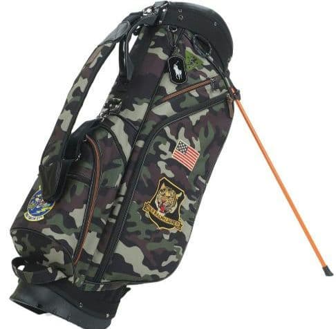 RLXラルフローレン迷彩柄ゴルフバッグ・キャディバッグ